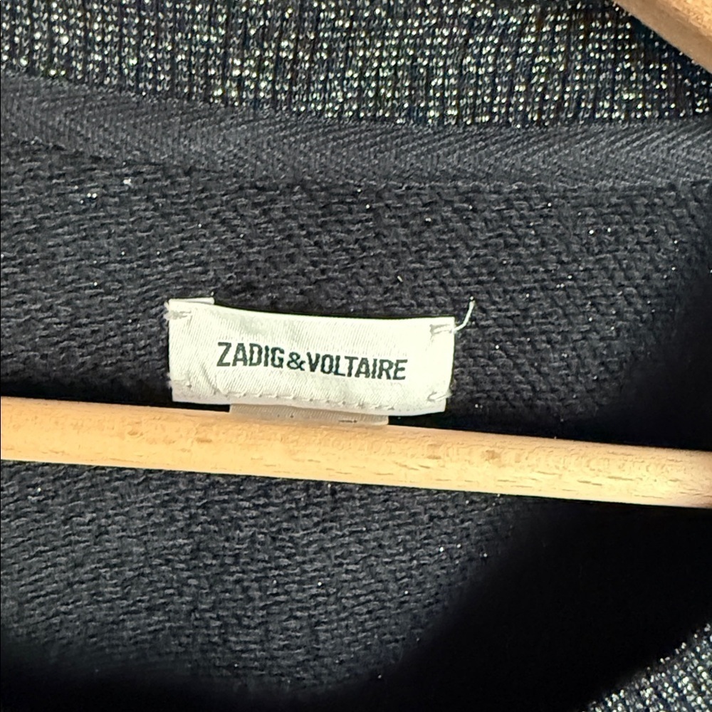 Zadig & Voltaire - Portland Sweatshirt - Black Small - Picture 8 of 10